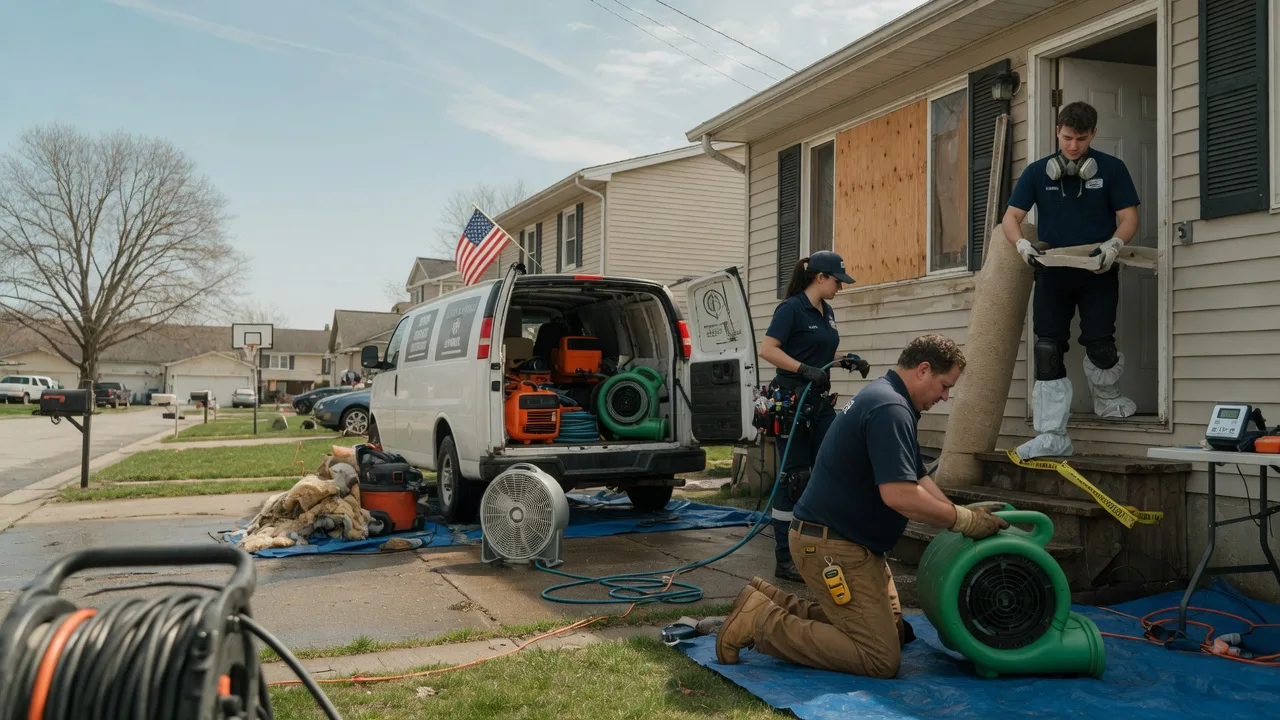 Water Damage Restoration in South Bend, IN near me